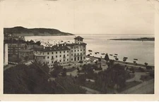 Spain #MK42335 Fuenterrabia Parc De La Marine Et Grand Hotel