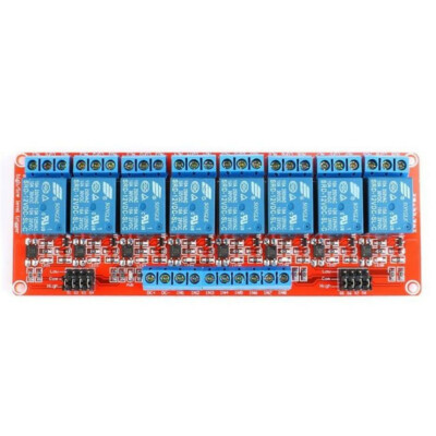 5/12/24V 2/4/8-Channel Relay Module w/ Optocoupler H/L Level Triger for Arduino