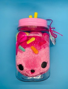 Num Noms Surprise in A Jar Pink Cup Cake Bear Plush - Scented Toy 35051551157 | eBay
