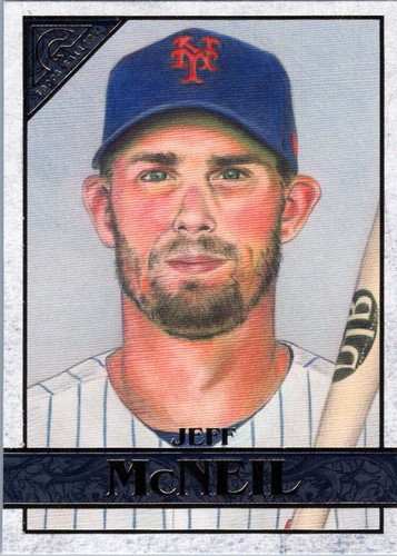 2020 Topps Gallery Jeff McNeil #45 card