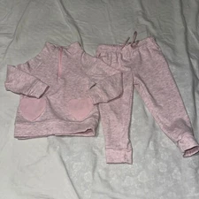 ANDY & EVAN Girls 2 PIECE SET jacket & Pant Pink  Size 2
