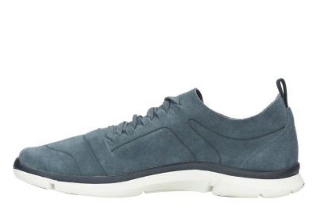 clarks blue suede shoes