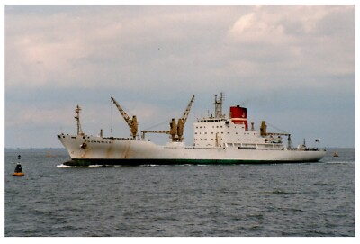Pocantico (1979) Reefer Cargo Ship Vintage Photograph 4x6'' IMO 7710903 c 1970's