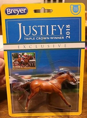 Breyer Justify Triple Crown Winner 2018 Exclusive No. 9302