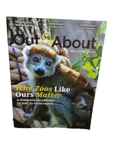 Out And About Magazine March 2025 Wilmington Delaware Brandywine Zoo