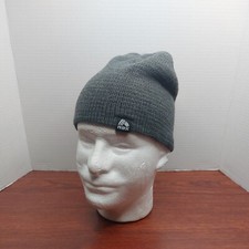 RBX Knit Beanie Hat Gray Cap