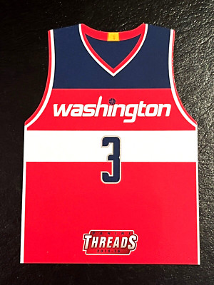 2015-16 Panini Threads Bradley Beal Team Jersey Die Cut card