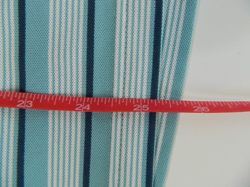 Peter Millar Logo Polo Shirt Mens S Blue Striped Summer Comfort Short Sleeve - Picture 6 of 8