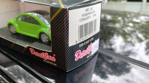 Detail Cars 1:43 Scale #261, 1994 Volkswagen Concept I, green - Picture 7 of 7