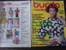 BURDA MODEN 85/04 BRAUTMODE Wäsche Kaufen Hochzeit Tag Miss B Modezeitschrift 