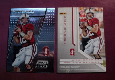 2016 Panini Prizm Draft Picks Andrew Luck Card #8 NMT-EX AUCT#10221