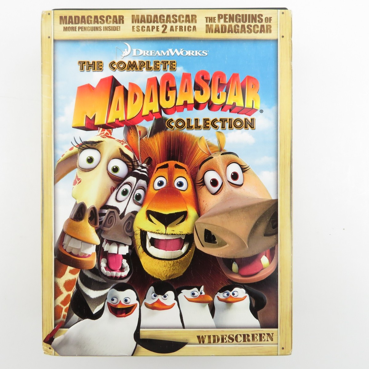 The Complete Madagascar 3 Disc Collection + Bonus DVD Madagascar 3
