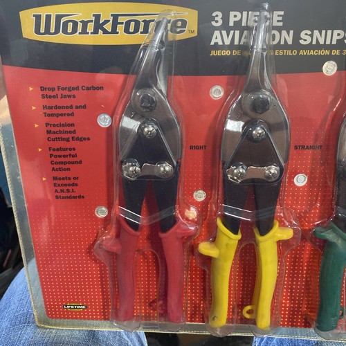 New workforce 3 piece aviation snips - Picture 2 of 7