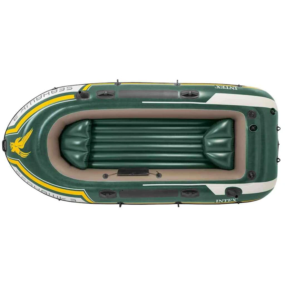 INTEX Schlauchboot-Set Seahawk 3 Paddelboot Angelboot Boot 295×137×43 cm 68380NP - Bild 3 von 4