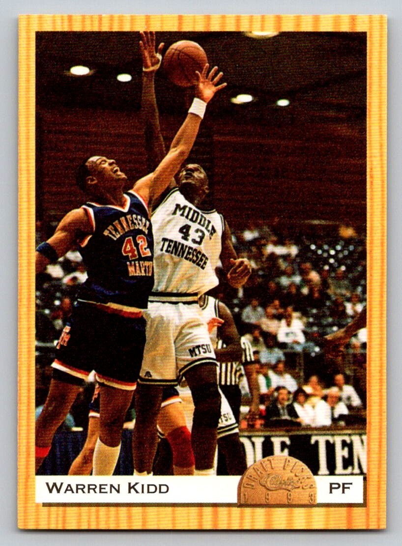 1993-94 Classic Draft Picks - Warren Kidd #48 (RC)