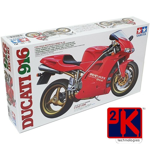 Tamiya 14068 - Ducati 916 - 1/12 Scala Moto Serie No.68 -T48 - 第 1/9 張圖片