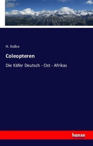 Coleopteren Die Käfer Deutsch - Ost - Afrikas 3509