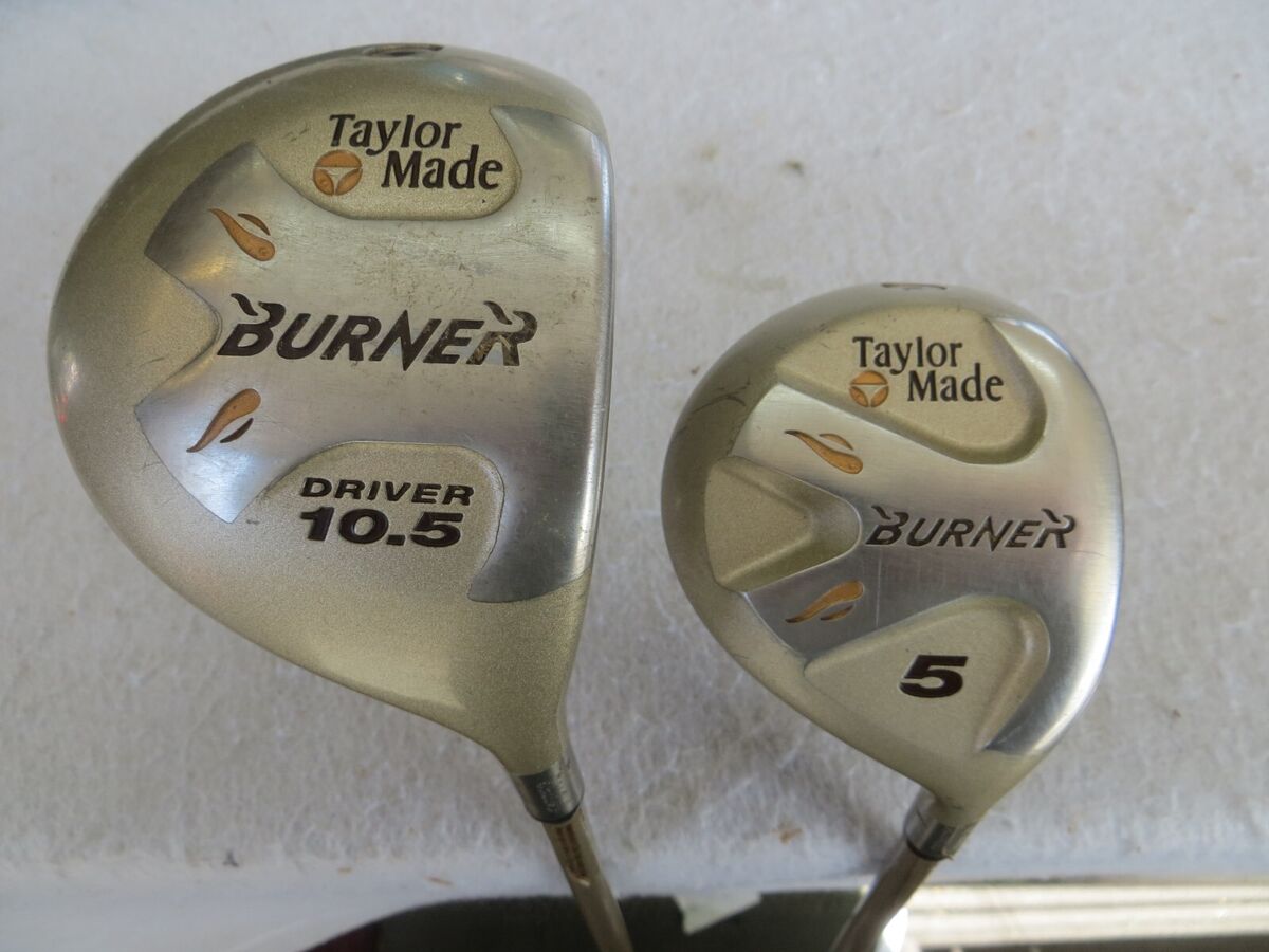 Set 2 x Ladies TaylorMade Burner Woods 1 & 5 Ladies Graphite Shafts Set 2 x Ladies TaylorMade Burner Woods 1 & 5 Ladies Graphite Shafts