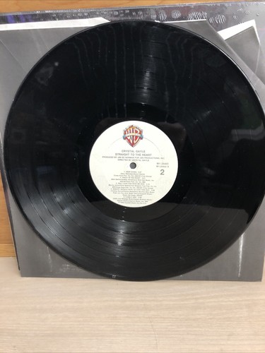 Crystal Gayle - Straight to the Heart LP Vinyl 1986 Warner Bros - Picture 6 of 6