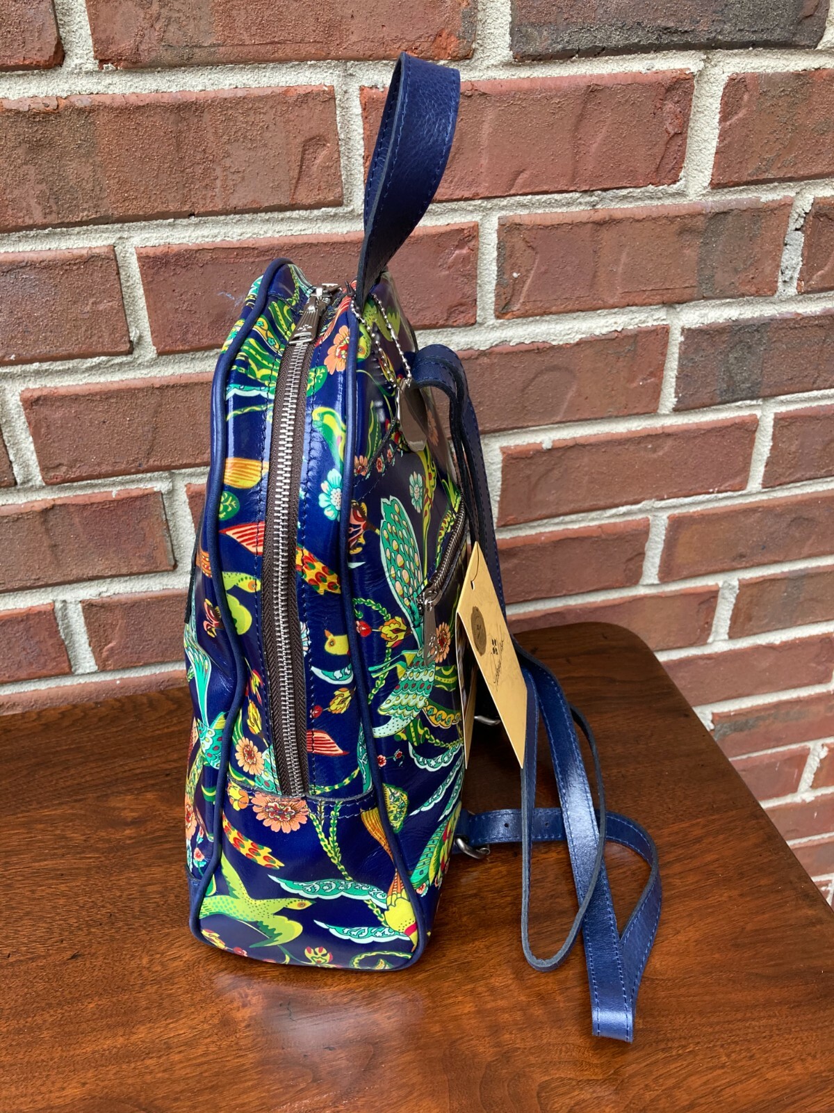 Patricia Nash Favani Birds of Paradise Leather BackpackNWT eBay
