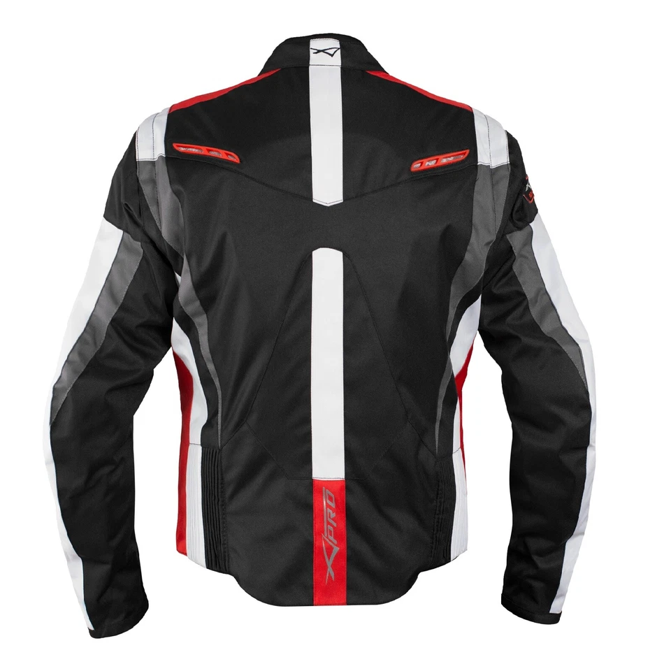 Giacca Lady Donna Tessuto Cordura Moto Scooter Protezione Manica Staccabile - Immagine 3 di 3