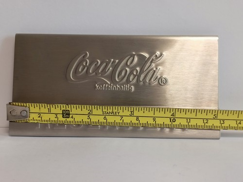 Coca Cola Metal Table Sign Reserved. Germany. Used - Picture 12 of 13