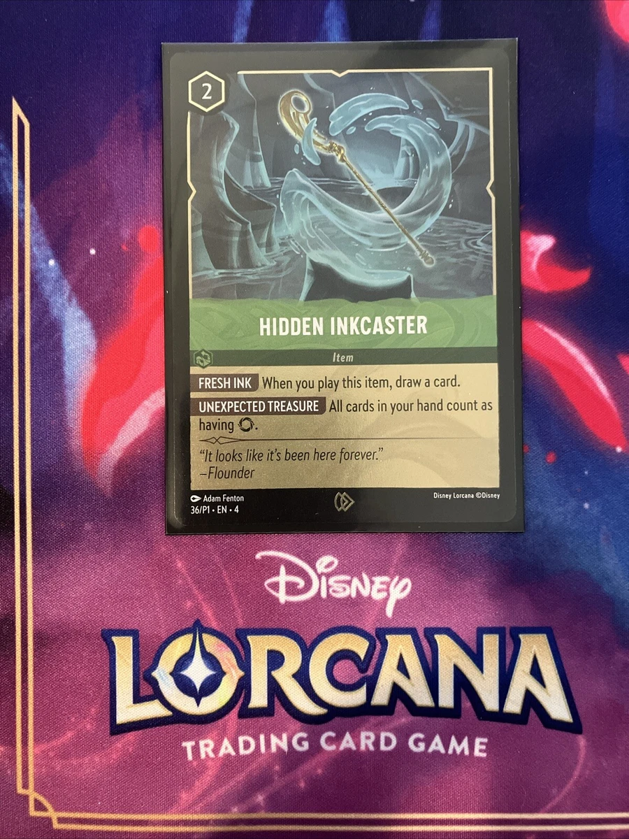 Hidden Inkcaster 36 Disney Lorcana Promo Cards for sale | eBay