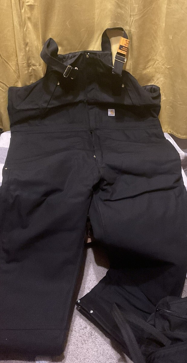 Carhart Mens Snow Pants, Gloves And Carry Bag J130m 3xl Tall UK