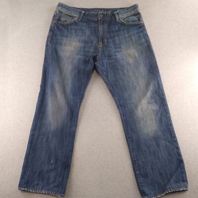 Mavi Jeans Men's Sz 36x32 2000s VTG Matt 100%Cotton Blue Wash See Meas. Normcore