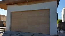 Lucas Design - [16' x 7'] Modern Style Custom Wood Garage Door