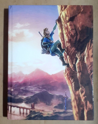 The Legend Of Zelda Breath Of The Wild Collector's Edition Strategy Guide W/Map