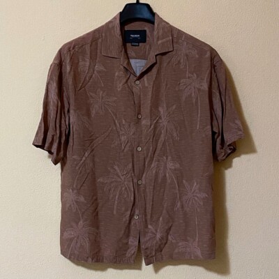 Pull & Bear Short Sleeve Shirt S Designer Casual Sea Alternative Streetwear