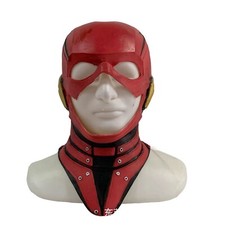 Superhero Deluxe The Flash 2 Movie Cosplay Prop Halloween Full Head Latex Mask