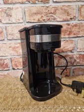 Crofton Professional Filter Coffee Machine 700W Black Drip Coffee Maker