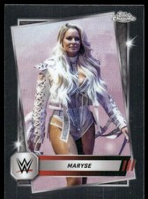 2025 Topps Chrome WWE #109 Maryse wrestling card
