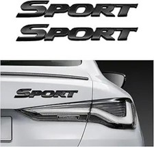 2PCS Sport Edition Emblem Car Decal, 3D Metal...