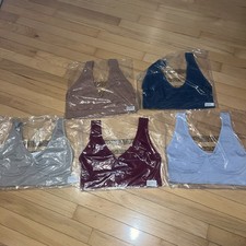 Rhonda Shear 5 pack Original Ahh Bra Red/Nude/Blue/Icelandic Blue/Dovegrey NIB