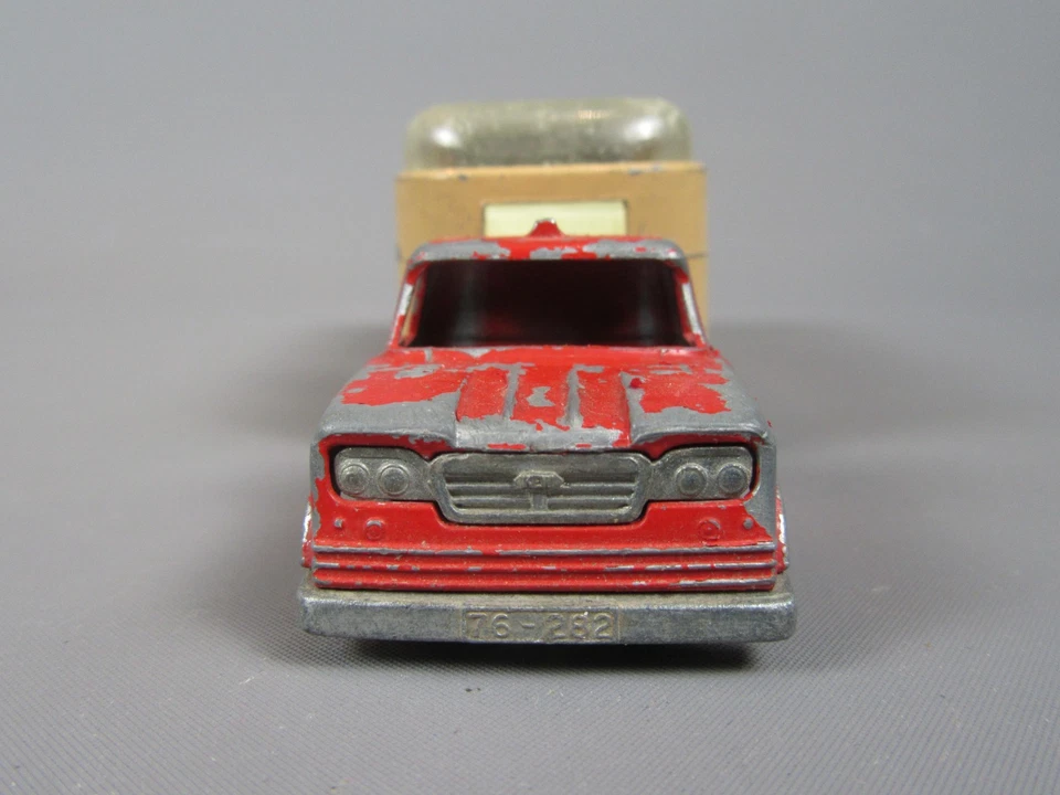 D731 Vintage Matchbox K18 UK Dodge Trattore Articolato Furgone Cavalli King Size - Immagine 2 di 4