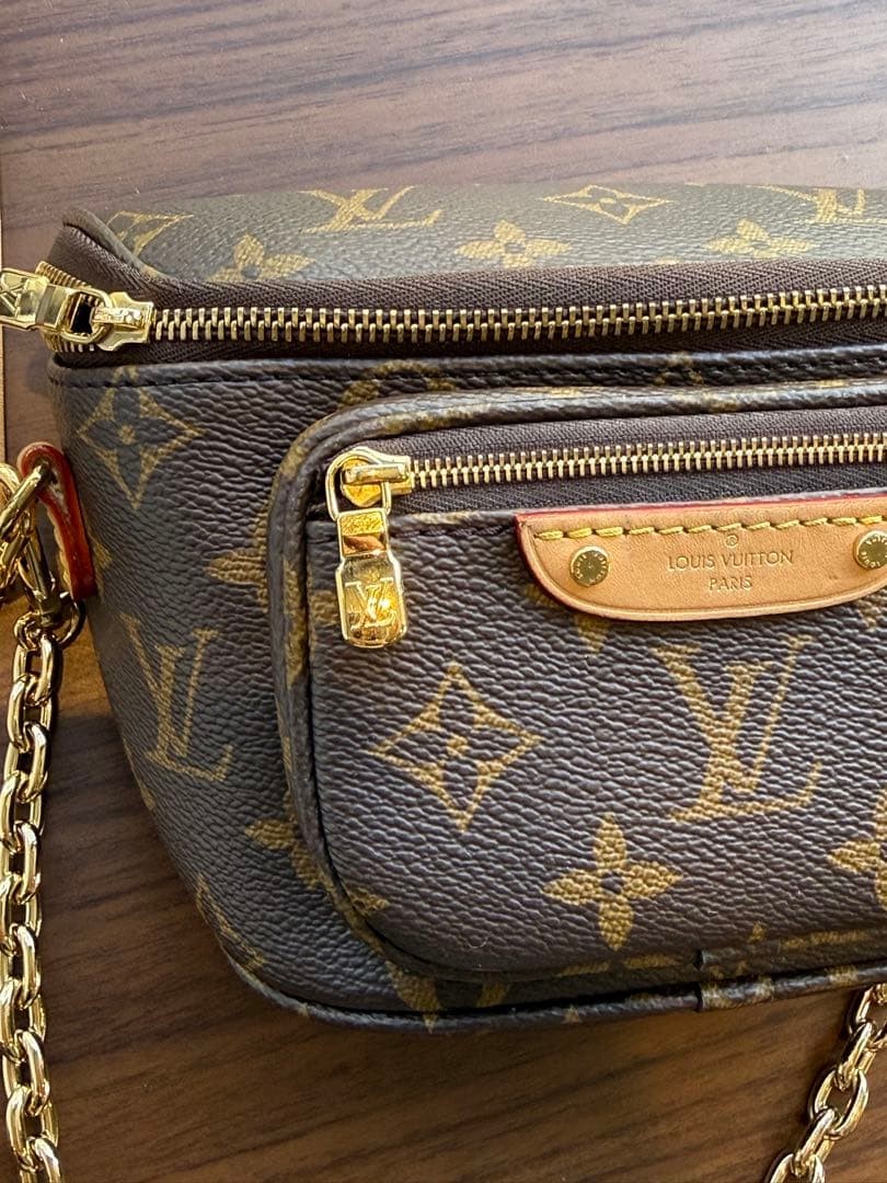 Louis Vuitton Monogram M82335 Mini Bumbag Shoulder Bag From Japan