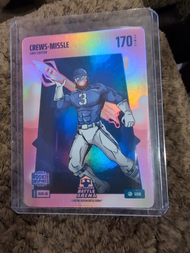 Bo Jackson Battle Arena. Crews Missle Bubble Gum Foil (Dylan Crews)