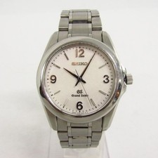 Grand Seiko SBGF009 8J55-0010 Quartz Stainless Steel Wristwatch Silver Dial