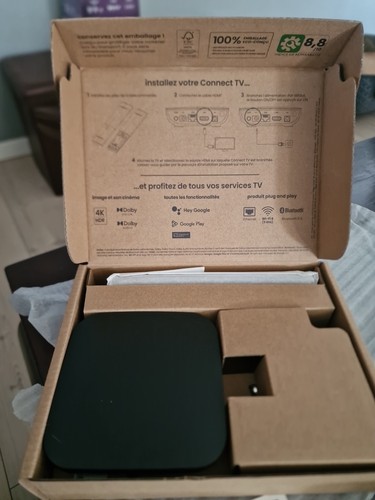 Décodeur Connect TV 2 SFR Boîtier Android TV V2 RED by SFR | Achetez sur