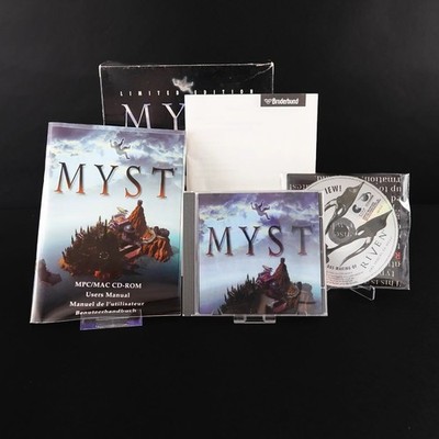 MYST - PC CD-ROM Spiel - Big Box CiB mit Anleitung - Zustand sehr gut
