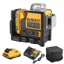 DeWalt DW089LG 12V Green Line 3 x 360 Laser Level Laser Tool battery + charger
