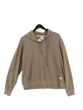 Signal Women's Hoodie L Tan Cotton with Polyester Pullover