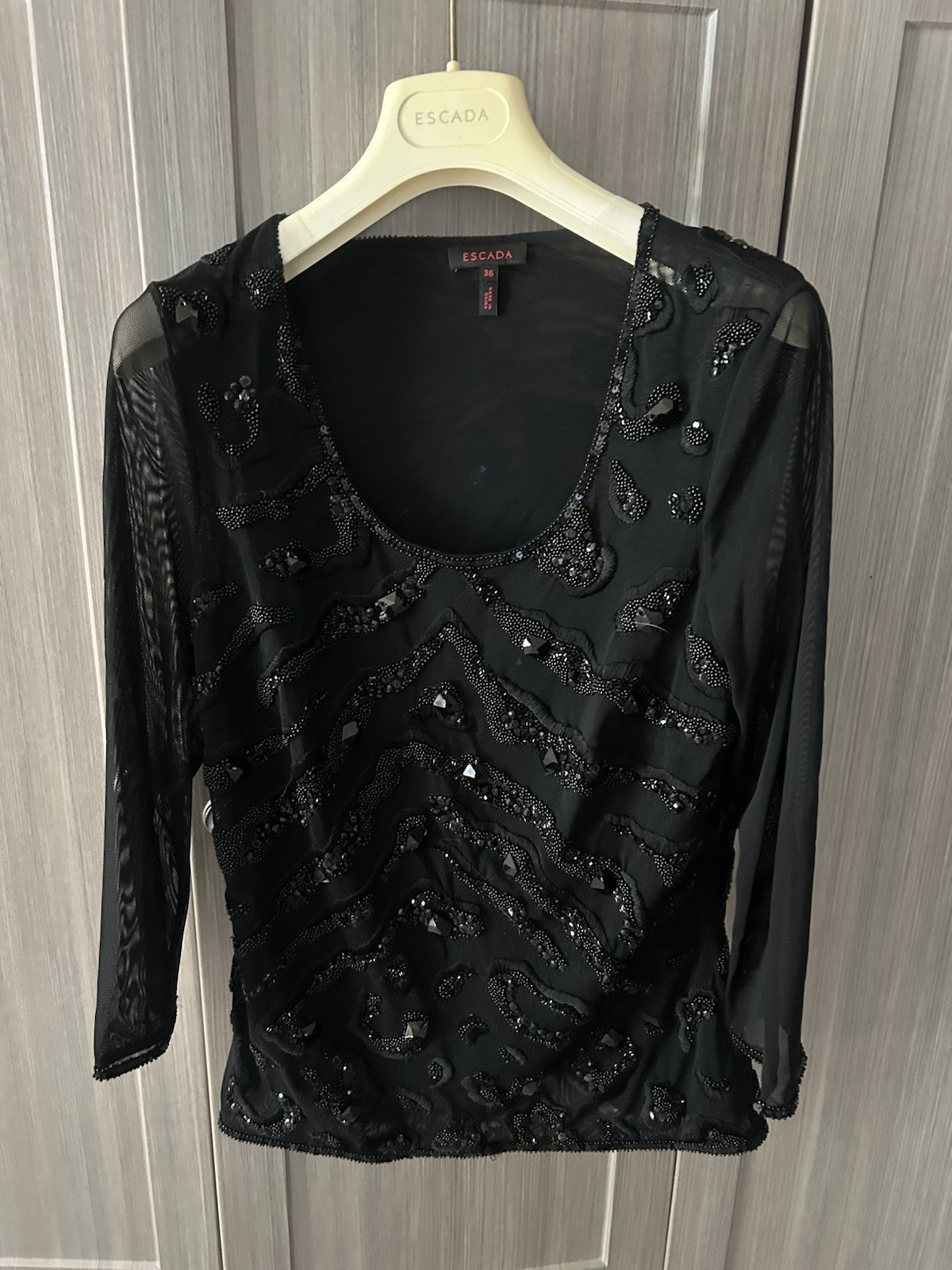 Escada Sequin Top - image 1
