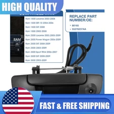 55276237AA Tailgate Handle Backup Camera For Dodge Ram 2002-08 1500 2500 3500 US