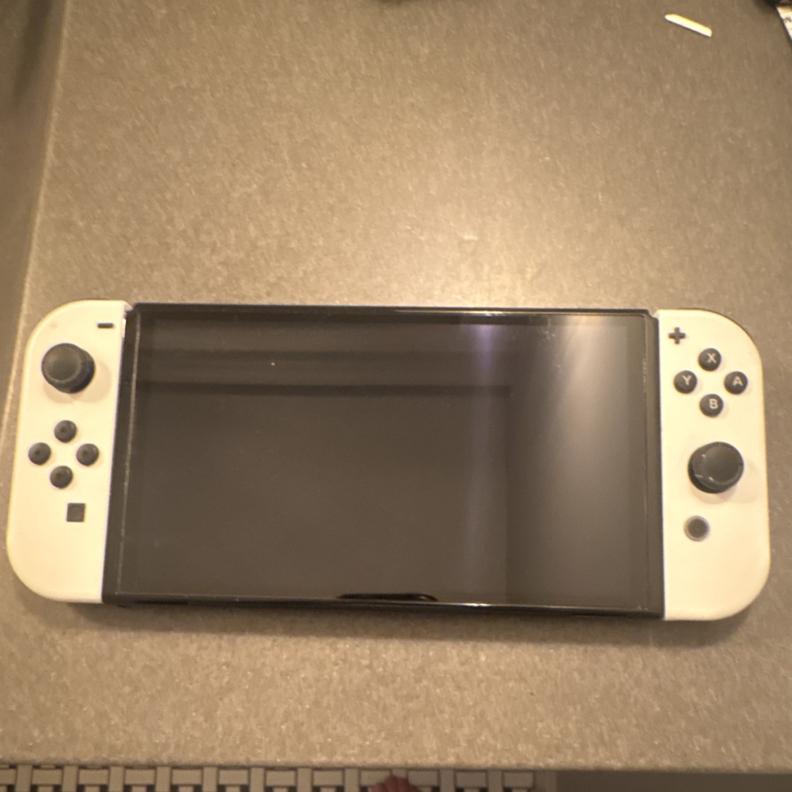 Nintendo Switch OLED Model White Console 128GB microSD Dock Carrying Case