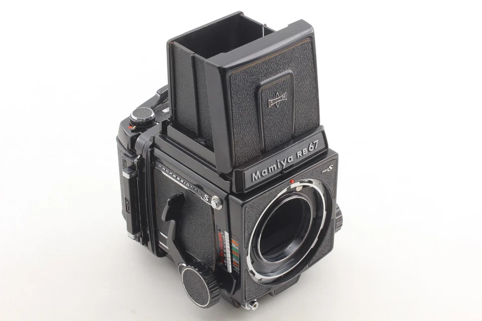 [Exc+5] Mamiya RB67 Pro S Film Camera Sekor C 127mm f3.8 Lens 120 From JAPAN - Image 3 of 4