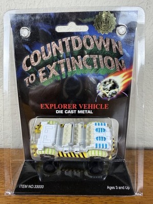 Disney Countdown To Extinction Die Cast Explorer Vehicle Car Dinosaur Ride New
